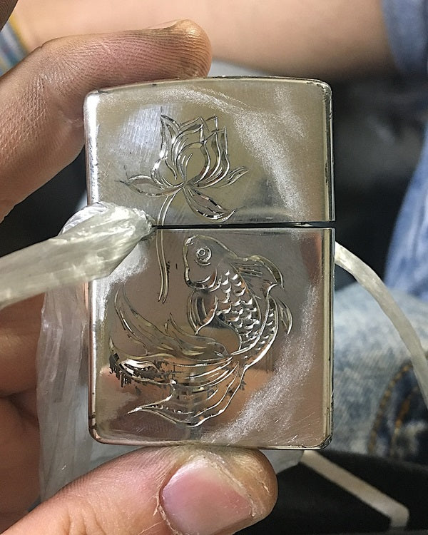 IMULTAの彫金オーダー zippo