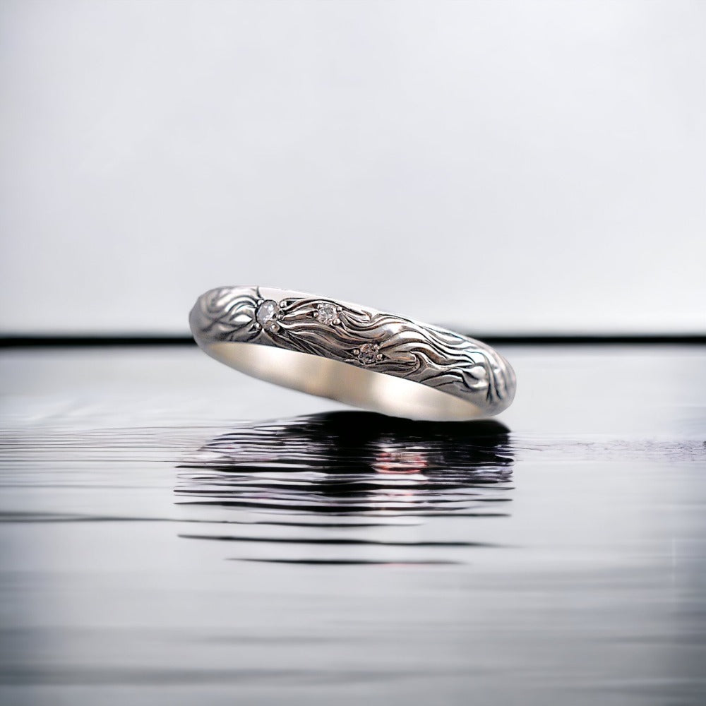 IMULTAの彫金ジュエリー alla deriva リング 指輪