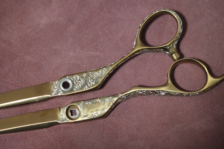 IMULTAの彫金オーダー ハサミ