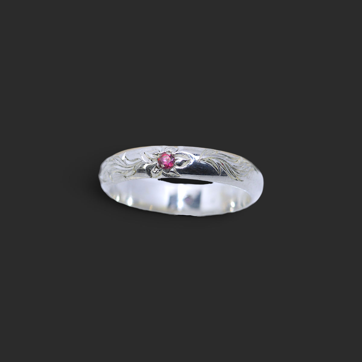IMULTAの彫金ジュエリー Flowers リング 指輪
