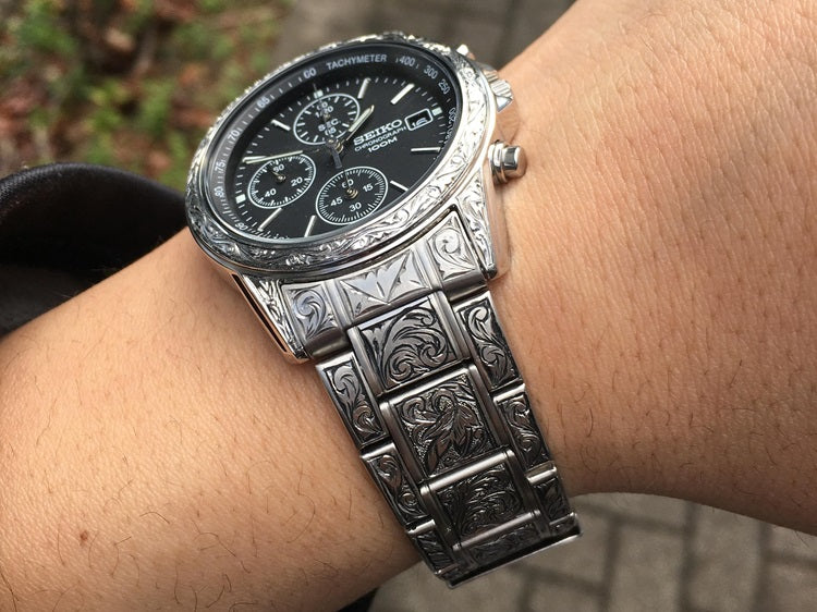 IMULTAの彫金オーダー 腕時計 SEIKO