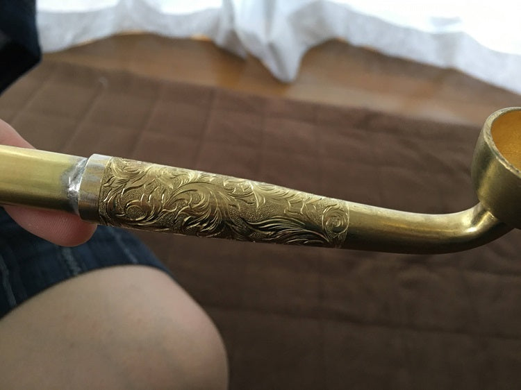IMULTAの彫金オーダー キセル