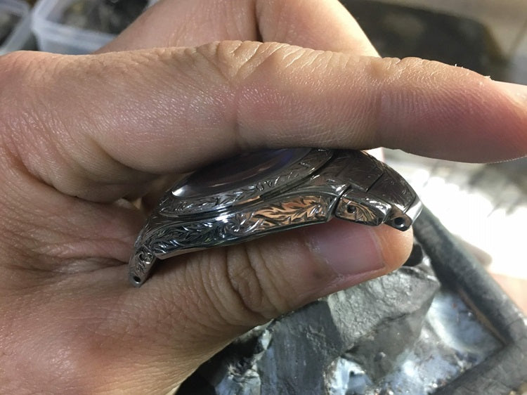 IMULTAの彫金オーダー 腕時計 トミーヒルフィガー