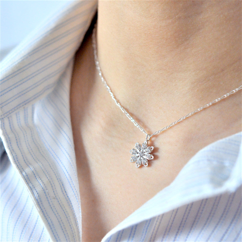 IMULTAの彫金ジュエリー gerbera ネックレス