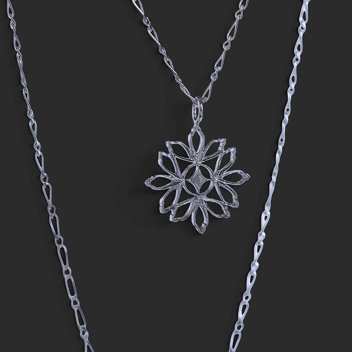 IMULTAの彫金ジュエリー　Maple　ネックレス
