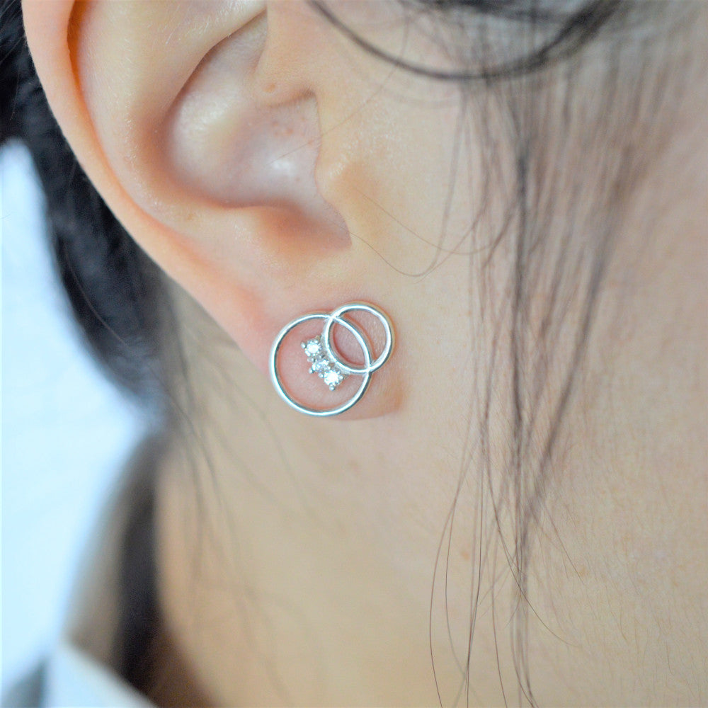 IMULTAの彫金ジュエリー　RingRing-Zir Ⅱ　ピアス