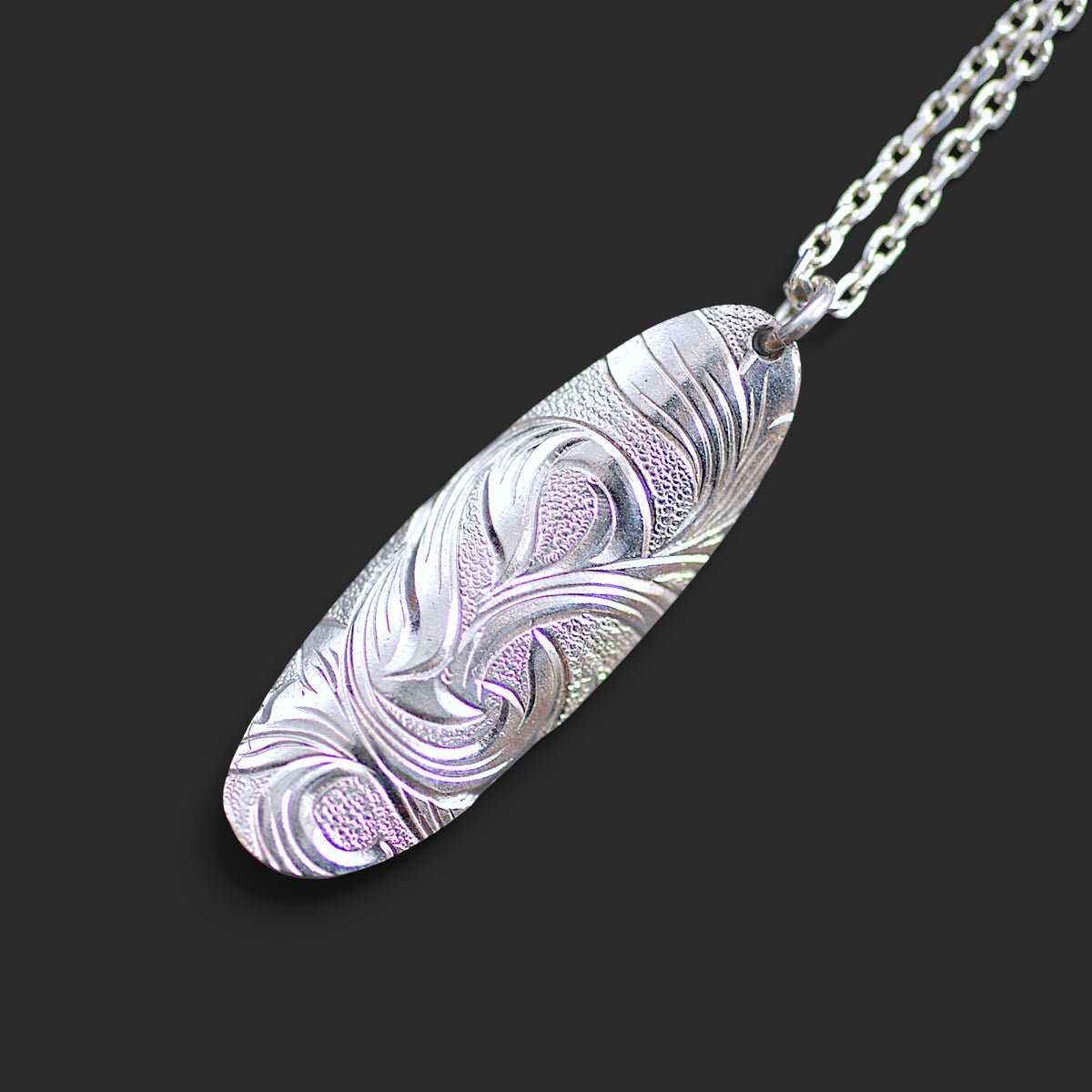 IMULTAの彫金ジュエリー　frameLesswork　ネックレス