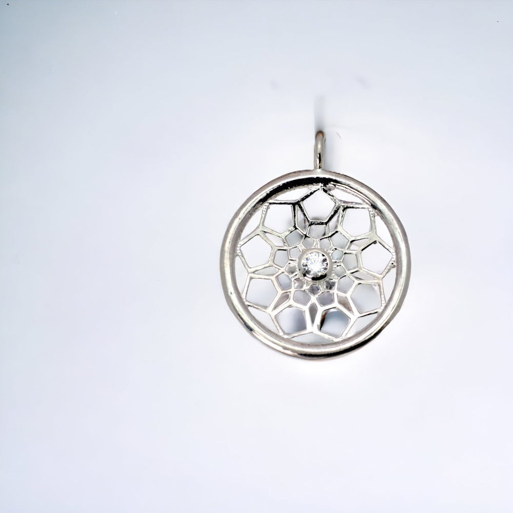 IMULTAの彫金ジュエリー　symmetric Ⅱ　ネックレス