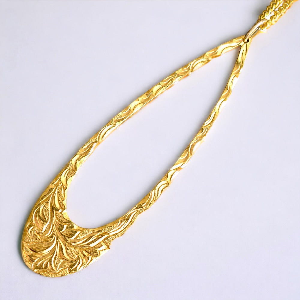 IMULTAの彫金ジュエリー　waltz　ネックレス